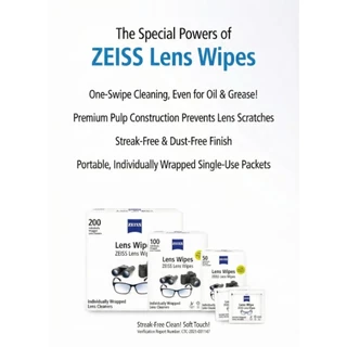 ผ้าเช็ดทําความสะอาดเลนส์ ZEISS ผ้าเช็ดทําความสะอาดเลนส์ระดับพรีเมียมของแท้ | ผ้าเช็ดแว่นตา น้ํายาเลนส์กล้อง