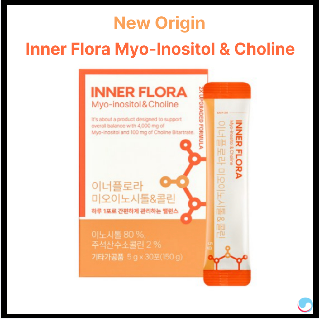 [New Origin] Inner Flora Myo-ositol & Choline 4000mg 30 Sticks