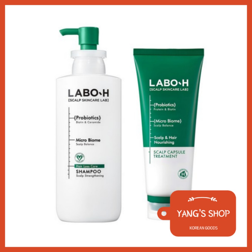 [LABO-H] Scalp Stengthening Hair Shampoo & Treatment, Main, รีฟิล