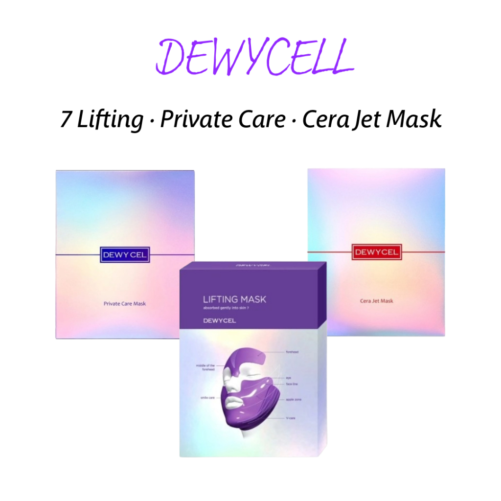 [DEWYCEL] Premium Mask Collection7 Lifting · Private Care · Cera Jet – Hydrating & Firming Care
