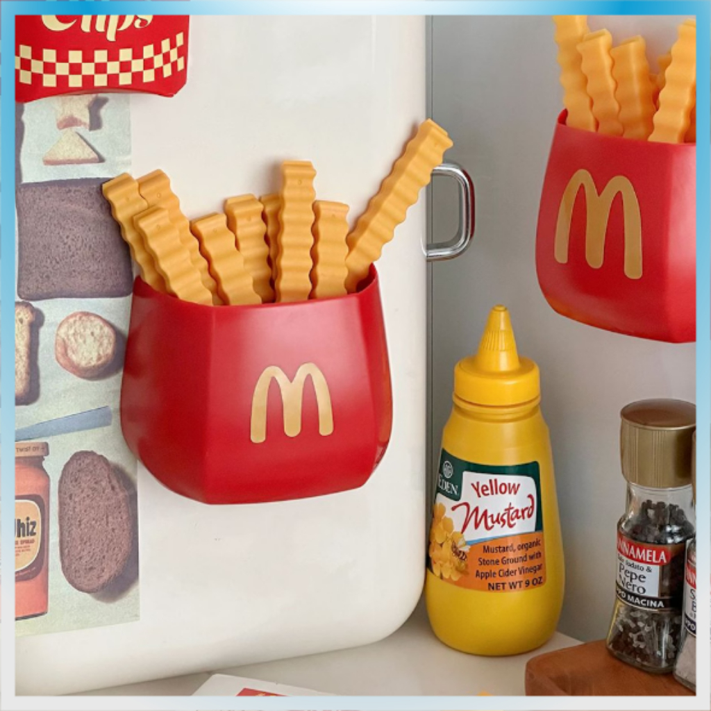 McDori French Fries Magnetic Clip Holder