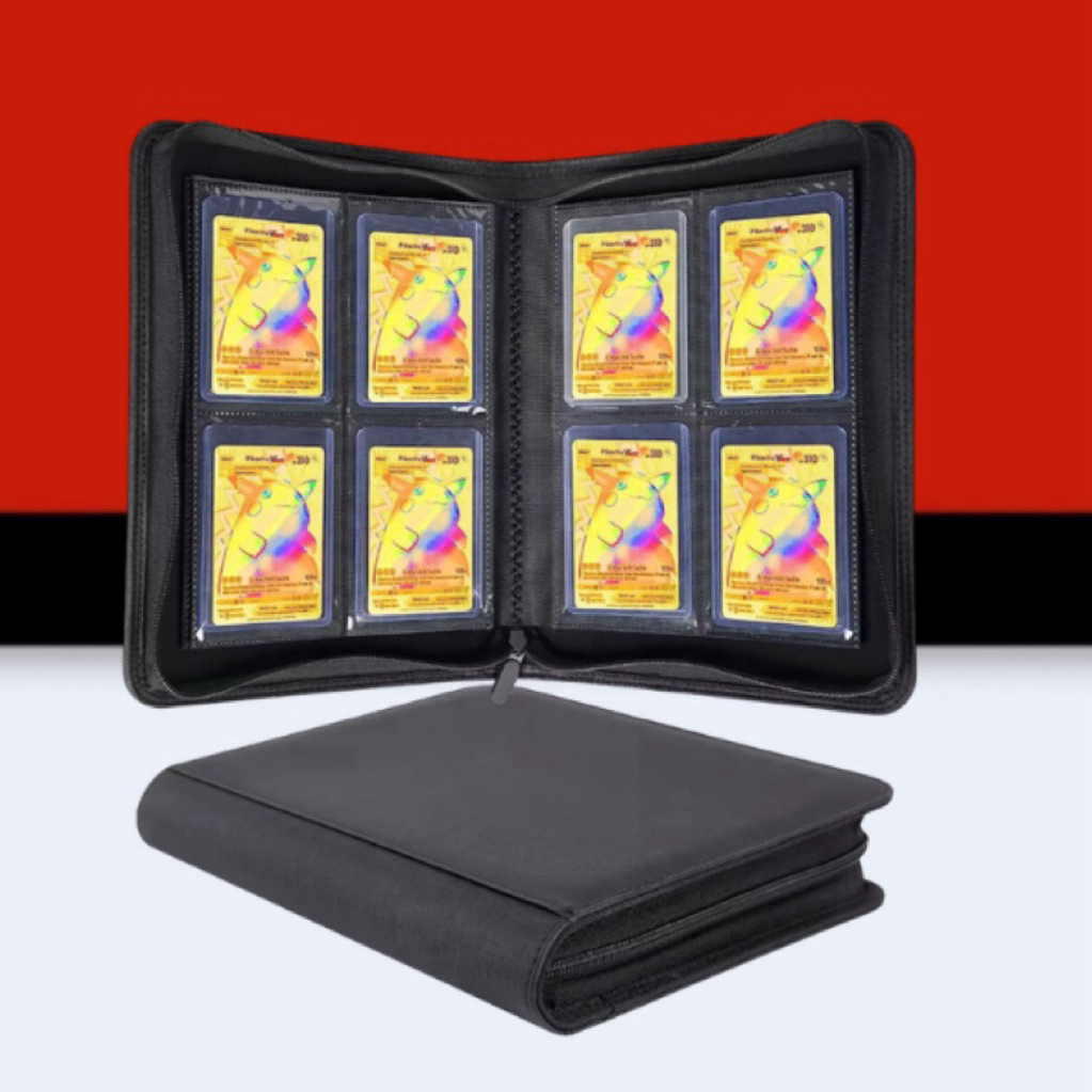 4 ช่อง Toploader Zipper Binder (112 ช่อง)