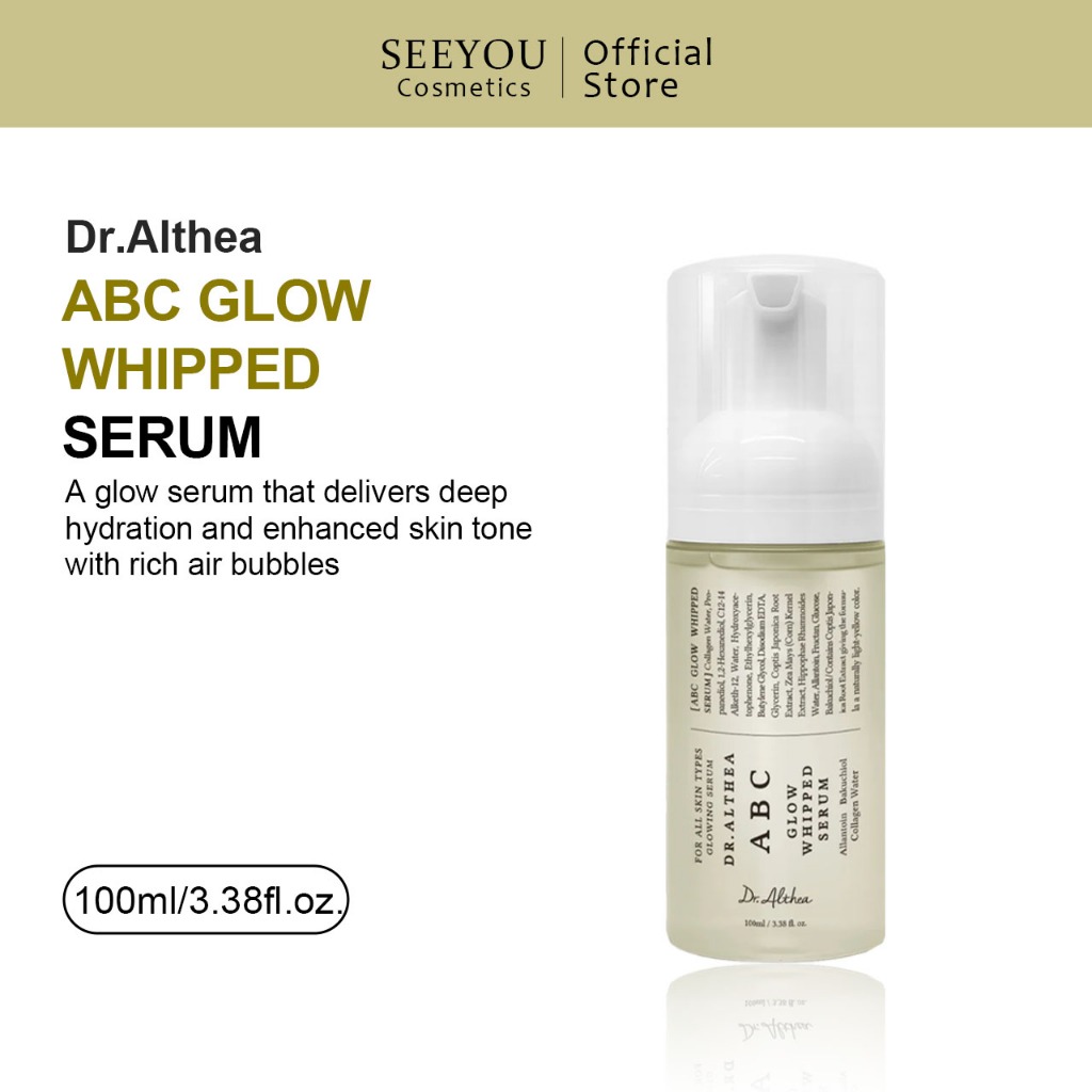 Dr.Althea ABC Glow Whipped Serum 100ml+345 Relief Cream/Pdrn reju 5000 cream Duo