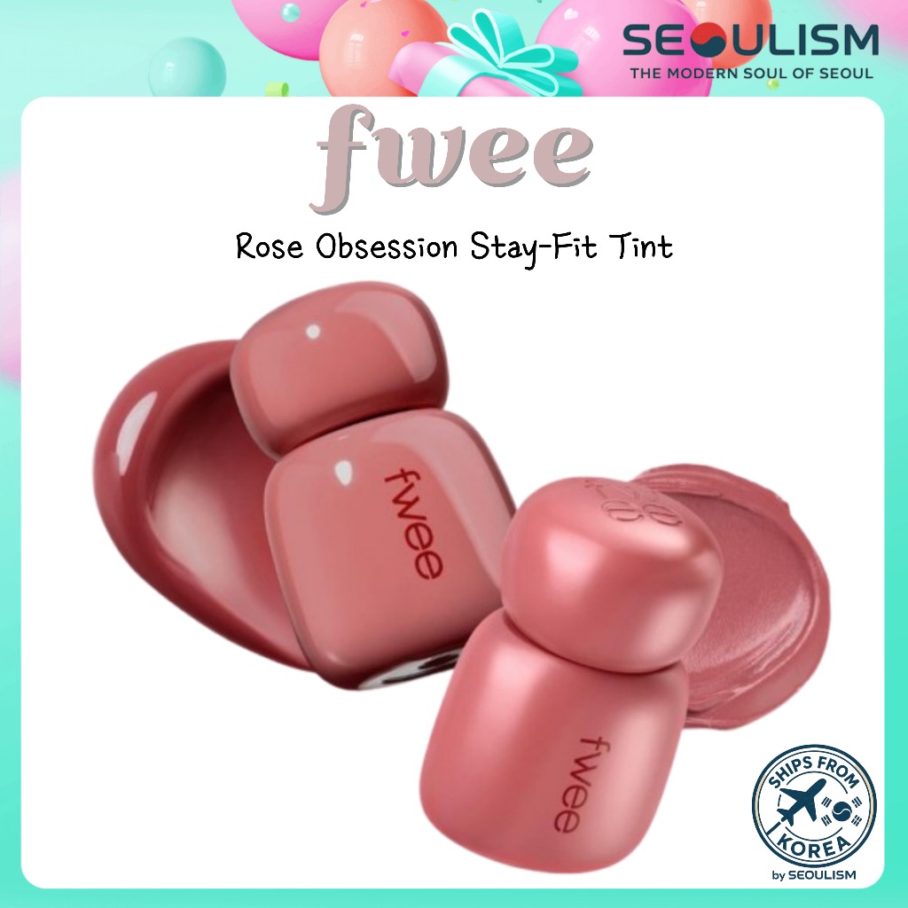 🇰🇷[FWEE] Rose Obsession Stay-Fit Tint | ลิปทินท์ | แต่งหน้าเกาหลี