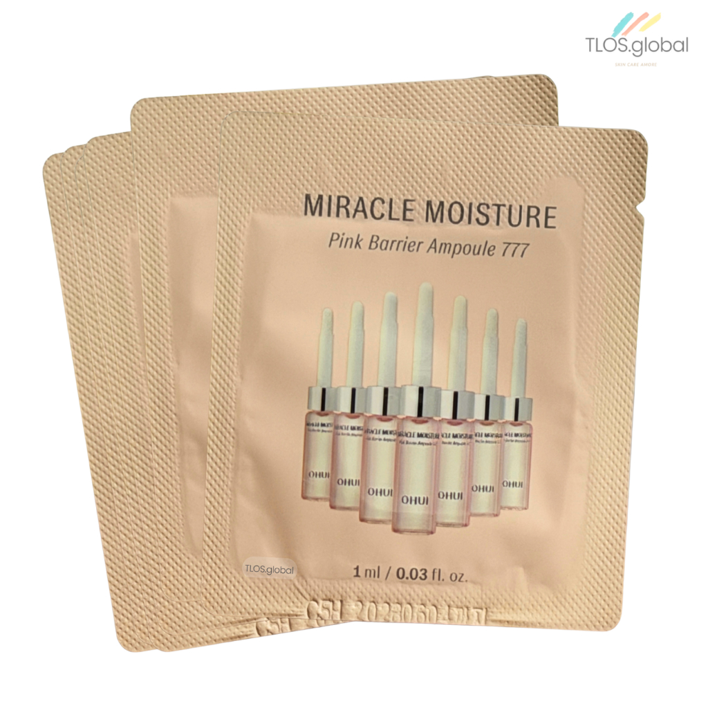 [30pcs/ 60pcs] Ohui Miracle Moisture Ampoule 777 Skin Recovery Essence 1ml