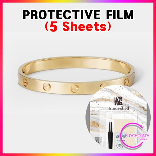 Care Protection Film (5 แผ่น) สําหรับ Cartier Love Bracelet (3 ขนาด) Scratch & Anti-pollution Films 