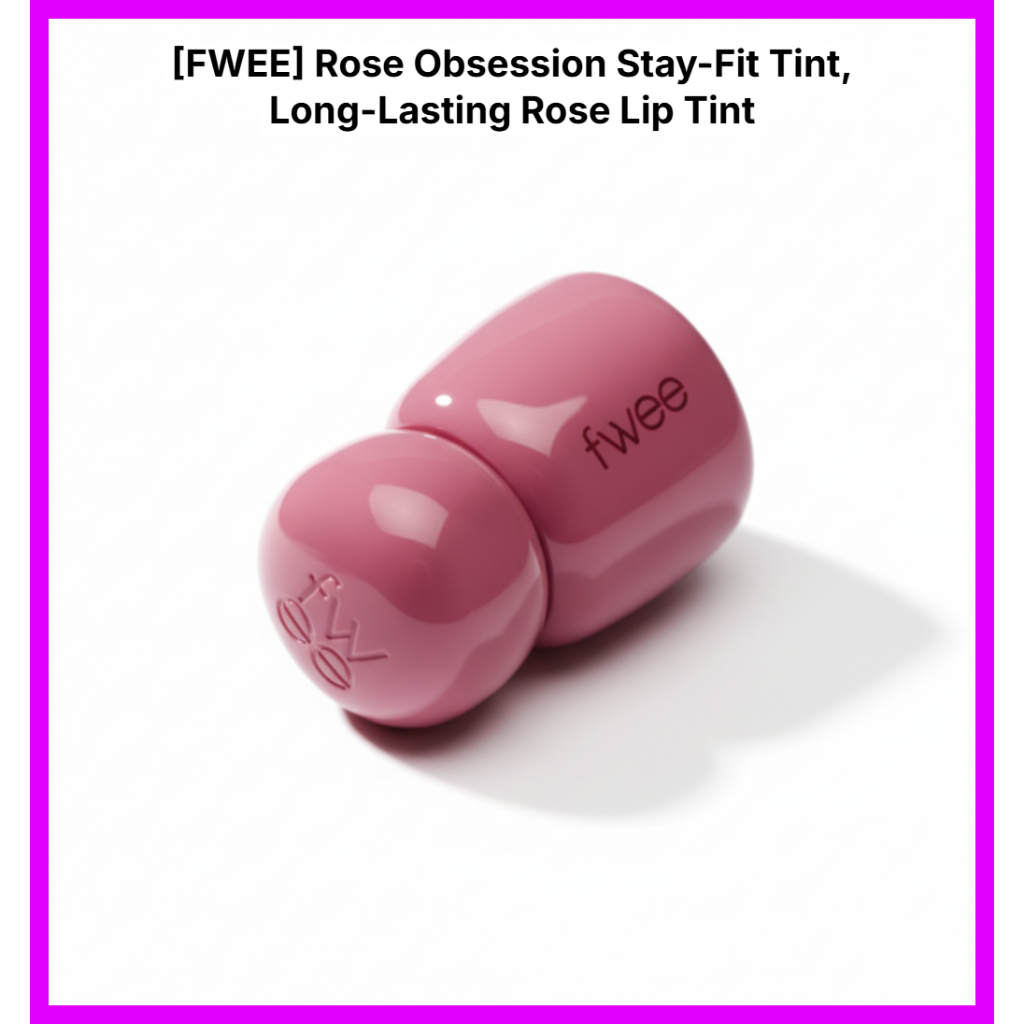 [FWEE] Rose Obsession Stay-Fit Tint, Long-Lasting Rose Lip Tint Glow/Matte 18 สี