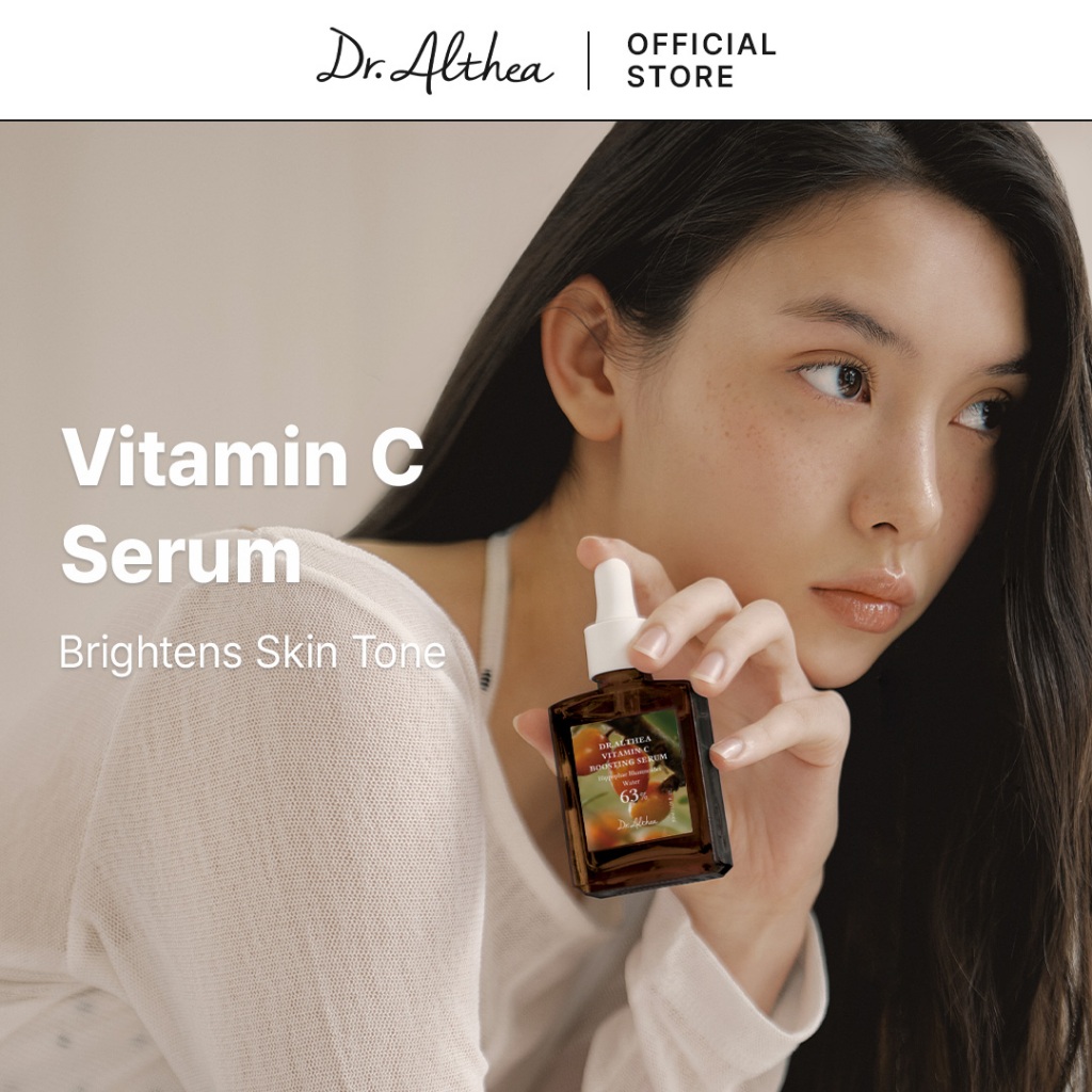 Dr.Althea Vitamin C Boosting Serum RENEWED Dark Spot Care |  สีผิวไม่สม่ําเสมอ | เซรั่มบํารุงผิวหน้าประจําวัน