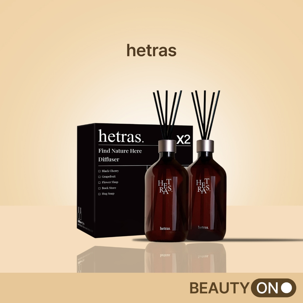 [hetras] Premium Large Capacity Diffuser 500ml | Hotel Scent, Home Fragrance, Air Freshener, Interio
