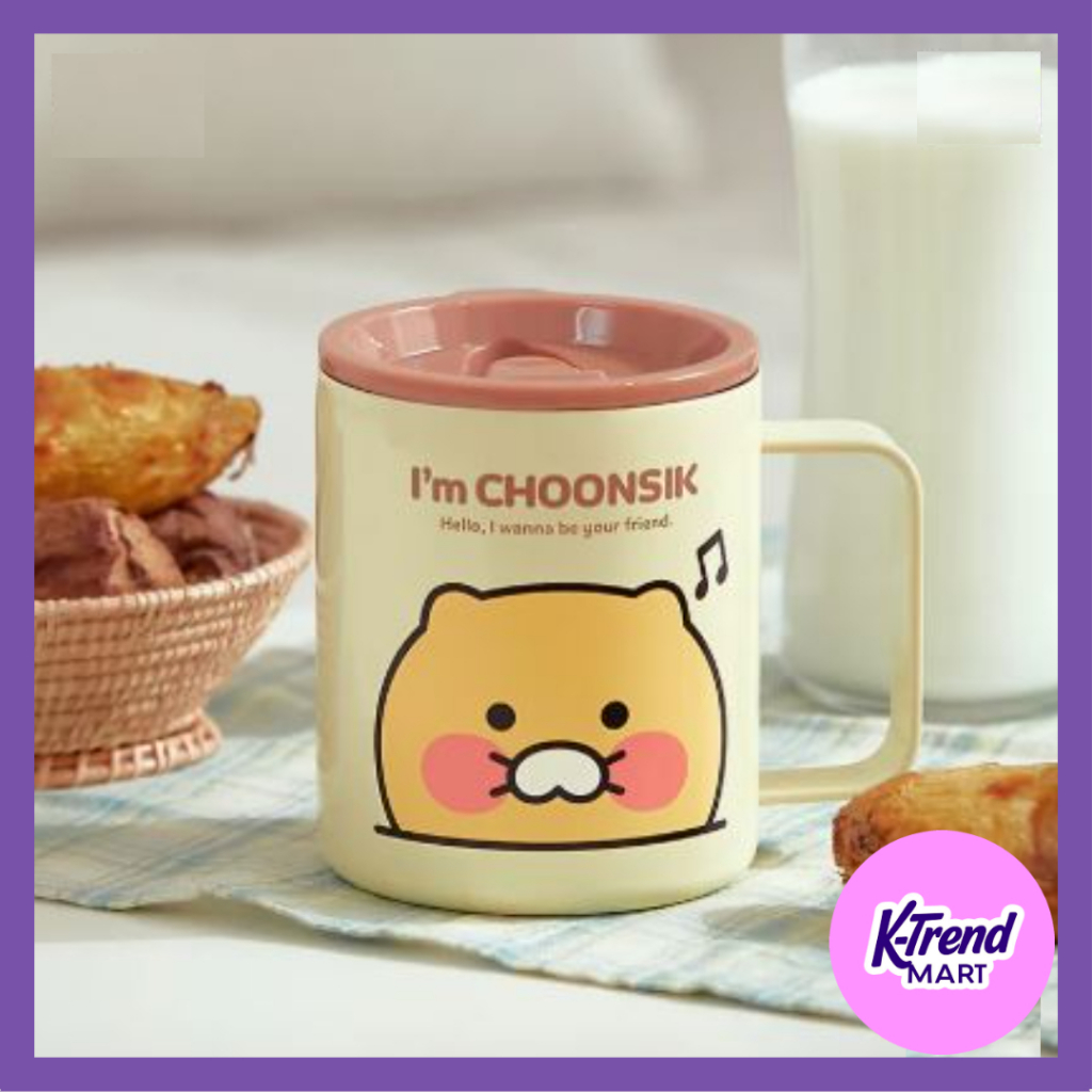 Always โดย Your Side NEW Choonsik Stainless Mug พร้อมฝาปิด – Home Café & Camping