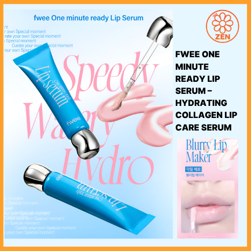 FWEE ONE MINUTE READY LIP SERUM – HYDRATING COLLAGEN LIP CARE SERUM