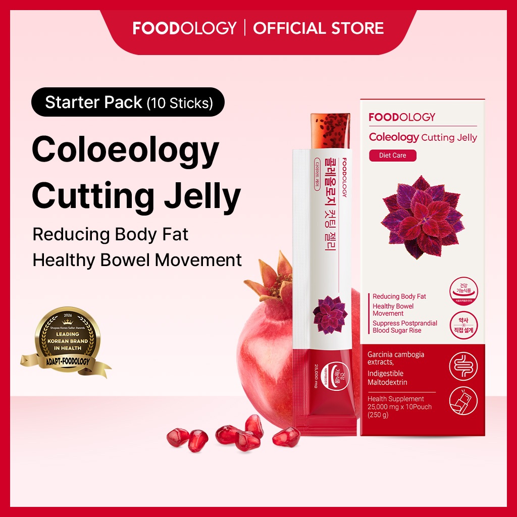 [FOODOLOGY Official] [EXP 27.02.27] Coleology Cutting Jelly Starter Pack 10 แท่ง _ ตัดคาร์โบไฮเดรต | รองรับย่อยอาหาร | ควบคุมน้ําตาลในเลือด | เพิ่มการเผาผลาญไขมัน |  รองรับการเคลื่อนไหวของ Bowel เพื่อสุขภาพ