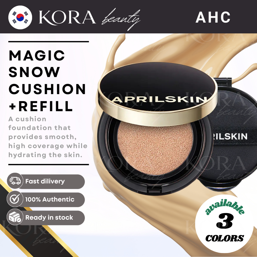 [Aprilskin] Magic Snow Cushion Main + รีฟิล