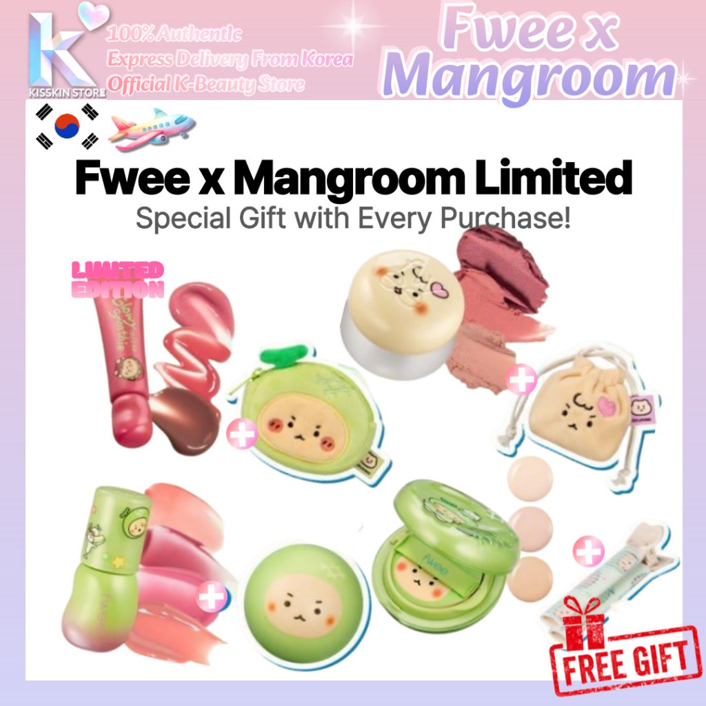 [Fwee x MangGom] Fwee NEW 3D Voluming Gloss | Fwee x MangGom Lip & Cheek | คุชชั่นแก้ว ออริจินัล