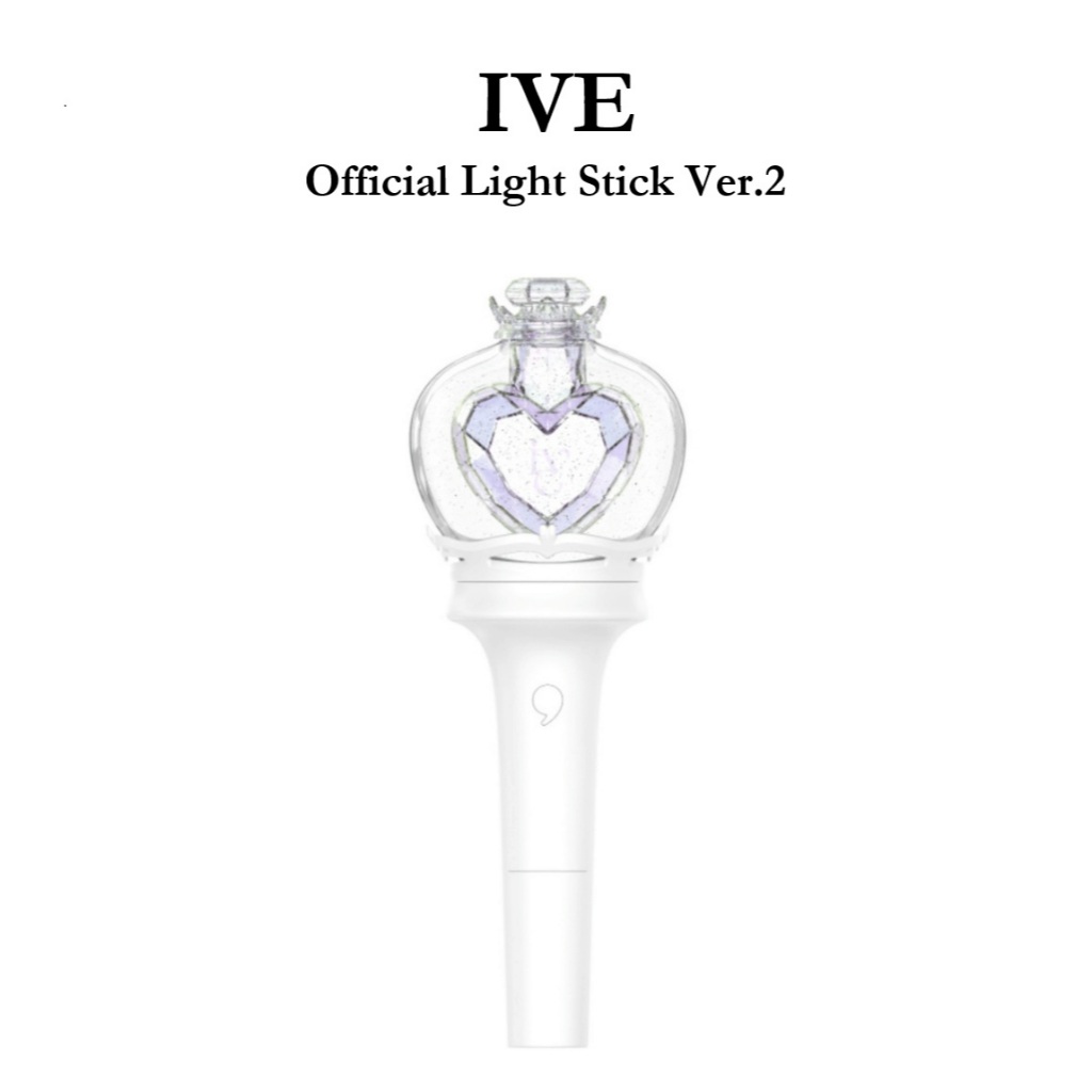 [IVE] -ชุดไฟ IVE Light Stick Ver.2 อย่างเป็นทางการ - ไฟเชียร์คอนเสิร์ตพร้อมควบคุมผ่านบลูทูธ