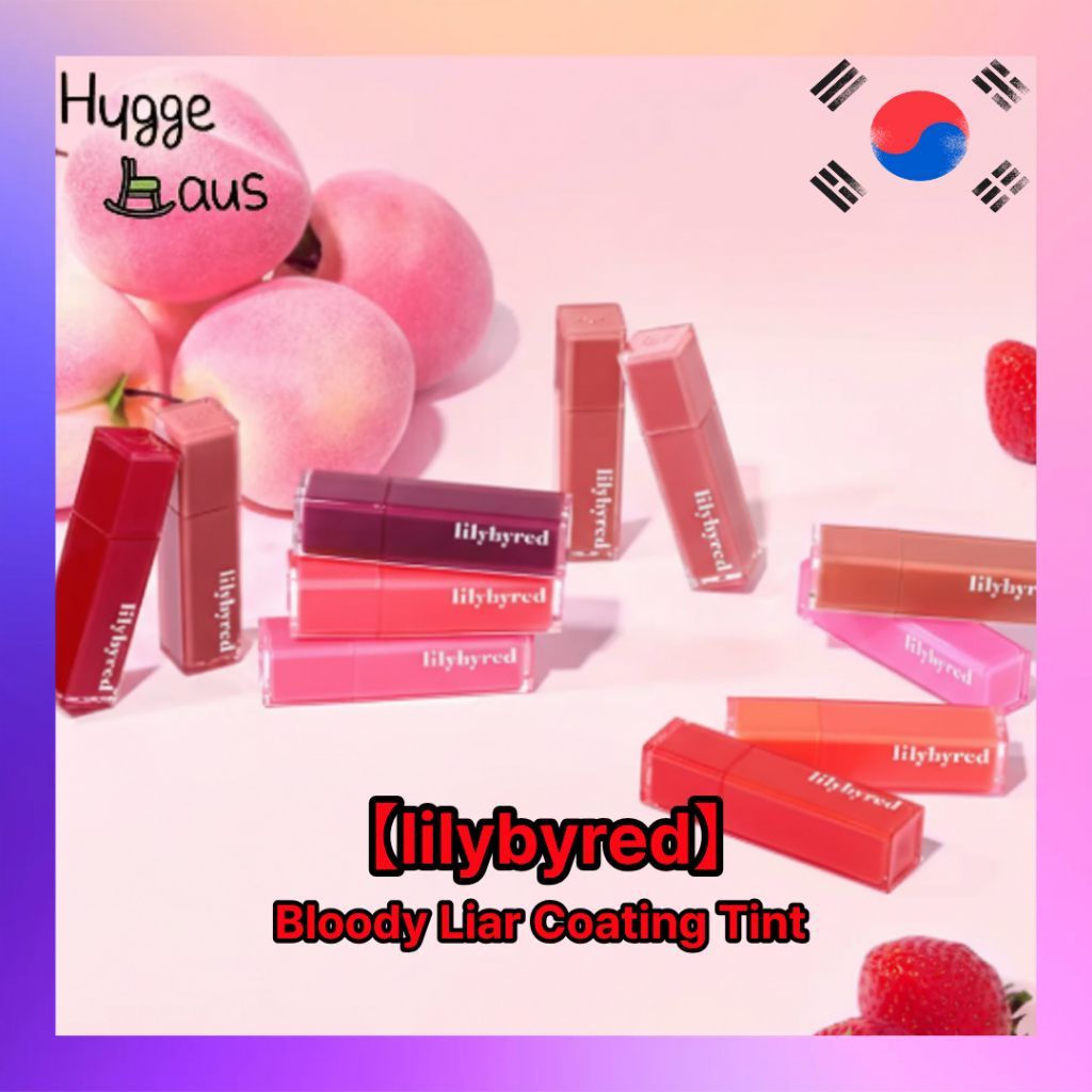 【Lilybyred】Bloody Liar Coating Tint 4g Glossy Lip Tint ลิปทินท์