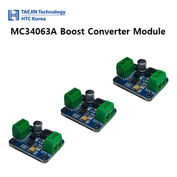 [MBS34063-01] 3 ชิ้น MC34063A Boost Converter โมดูล