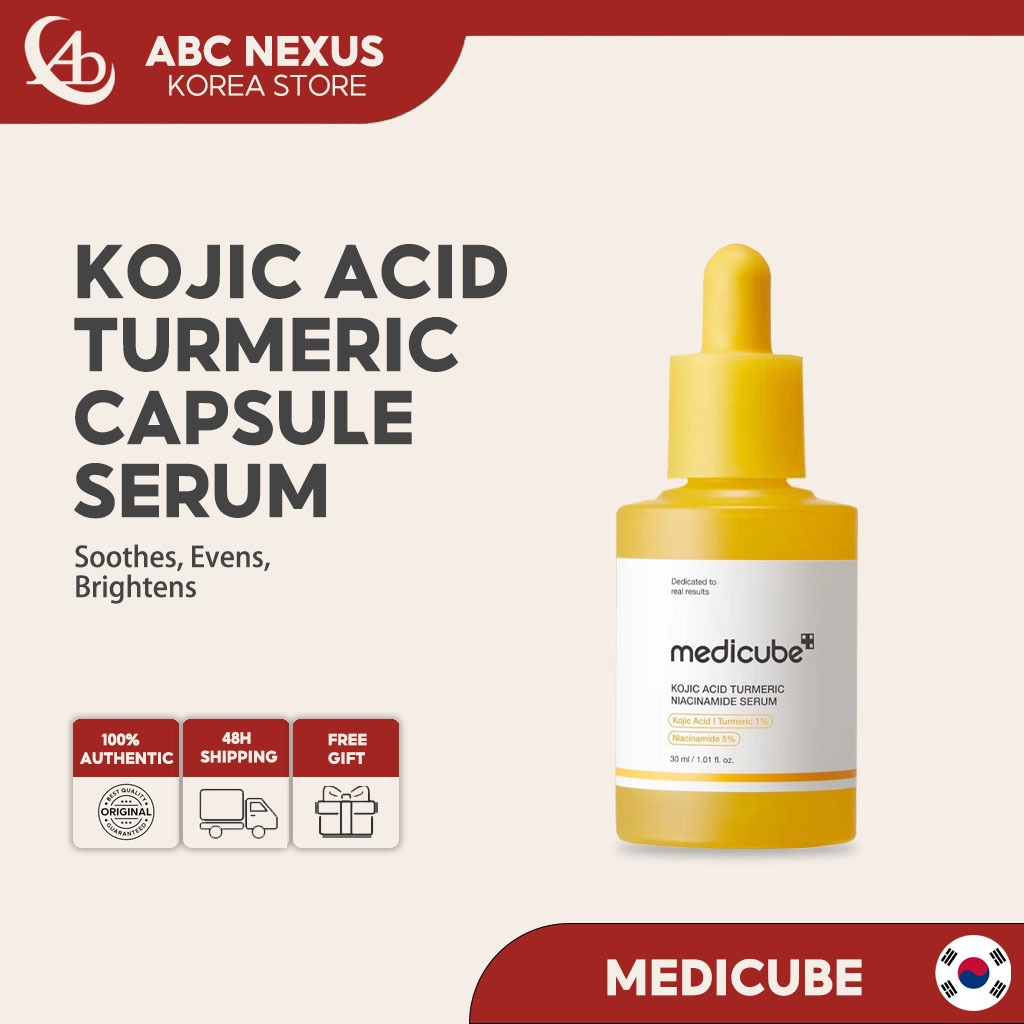 MEDICUBE Kojic Acid Turmeric Niacinamide Serum 30ml