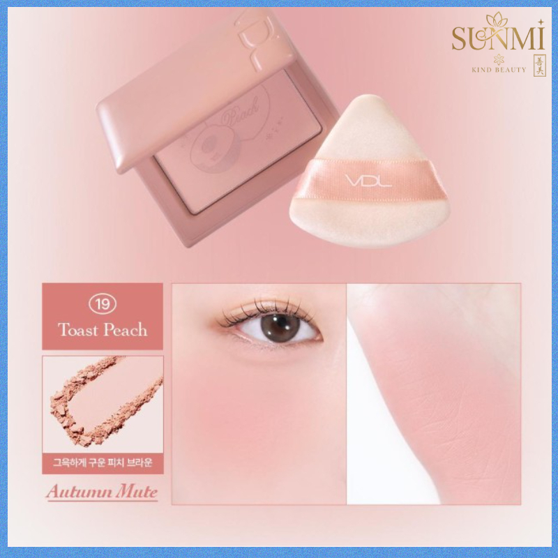 VDL Cheek Stain Blush + SO NATURAL Setting Fixer