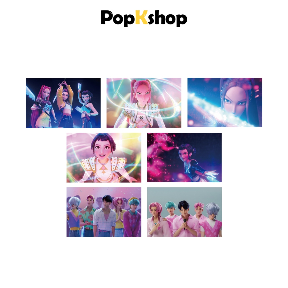 K-Pop Demon Hunters SEOUL POP-UP POSTCARD SET