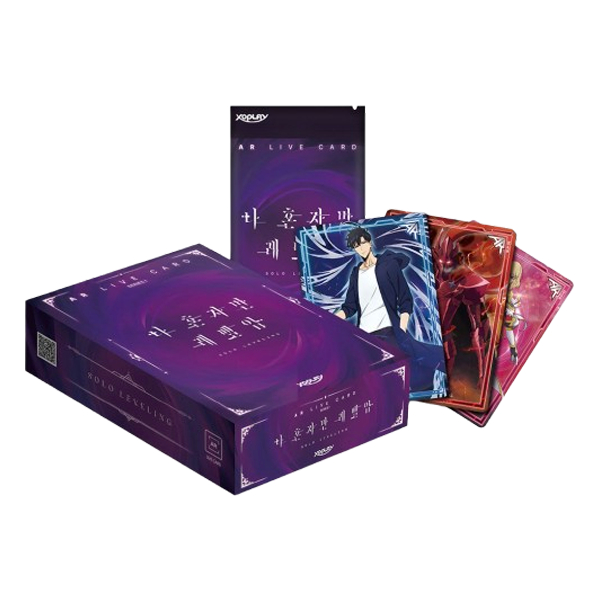 [SOLO LEVELING] AR Card Series 1 (Netflix Animation) (ฉบับภาษาเกาหลีดั้งเดิม) | กล่องบูสเตอร์ปิดผนึก