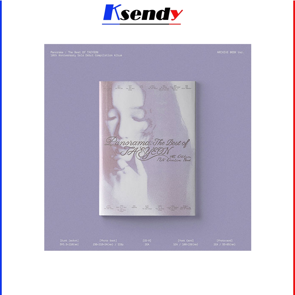 TAEYEON Panorama : The Best of TAEYEON ARCHIVE BOOK Ver.