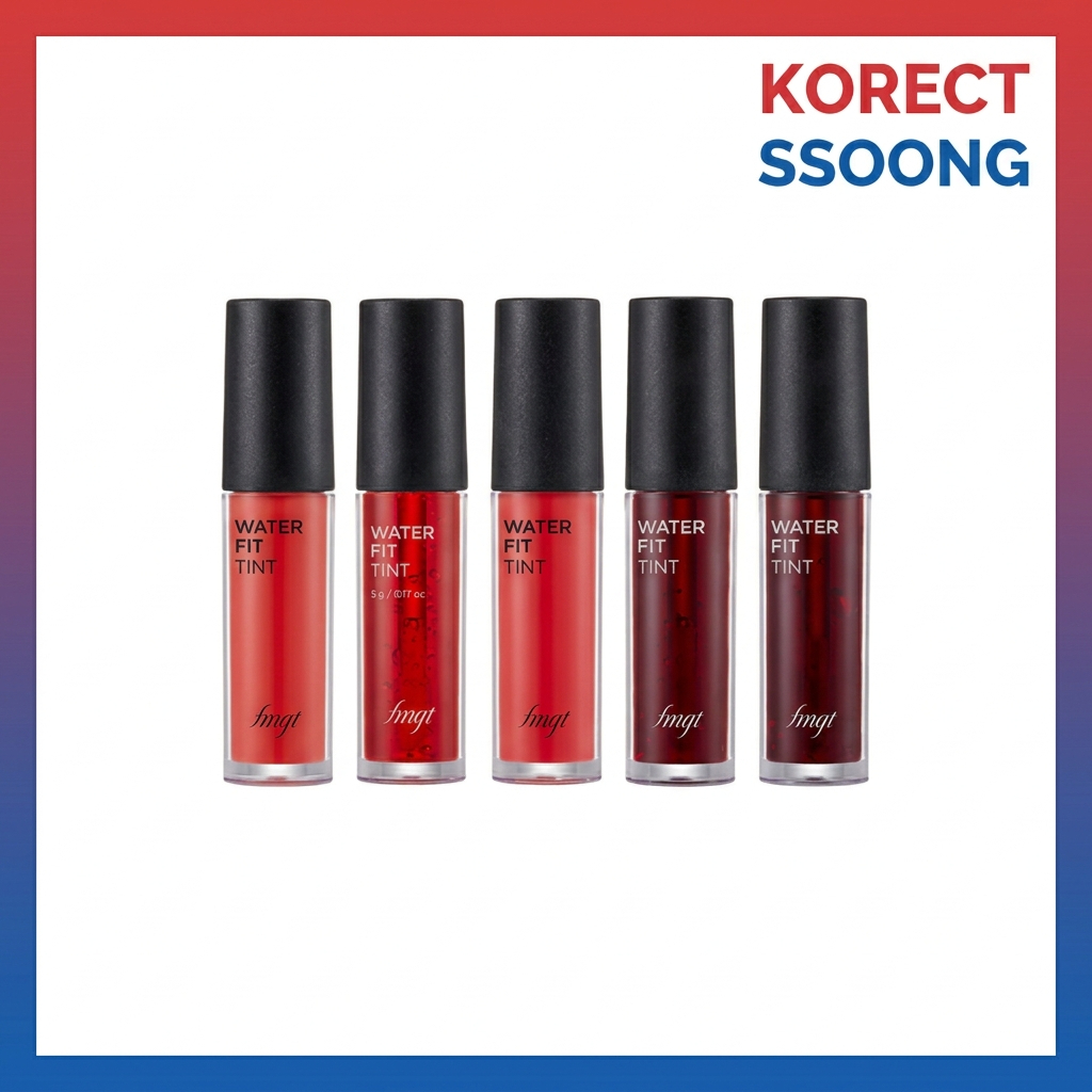 [K-Beauty] The Face Shop FMGT Water Fit Tint 5g Hydrating Korean Lip Tint 5 สี
