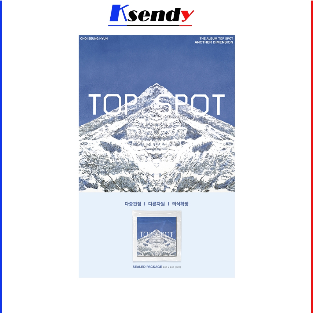 ( BIGBANG ) CHOI SEUNG HYUN TOP Album [ TOP SPOT ] ANOTHER DIMENSION