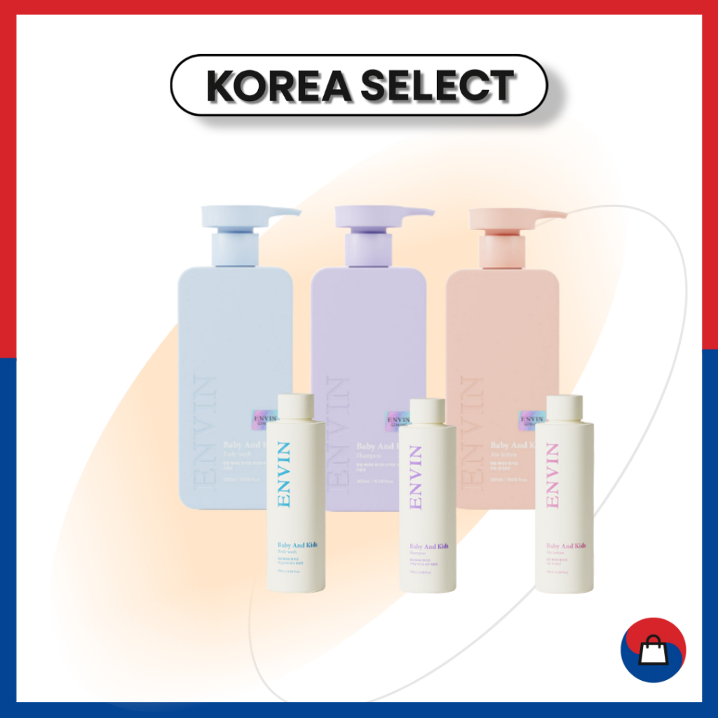 [ENVIN] Baby & Kids pH Balanced Moisturizing Care Collection