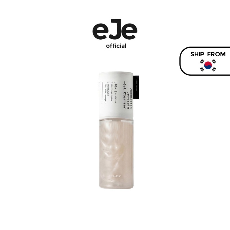 [milli Milli] 500 Dalton Protein Gel Cleanser 90ml (คอลลาเจน 100ppm / โมเลกุล 500da / Hydrolyzed)