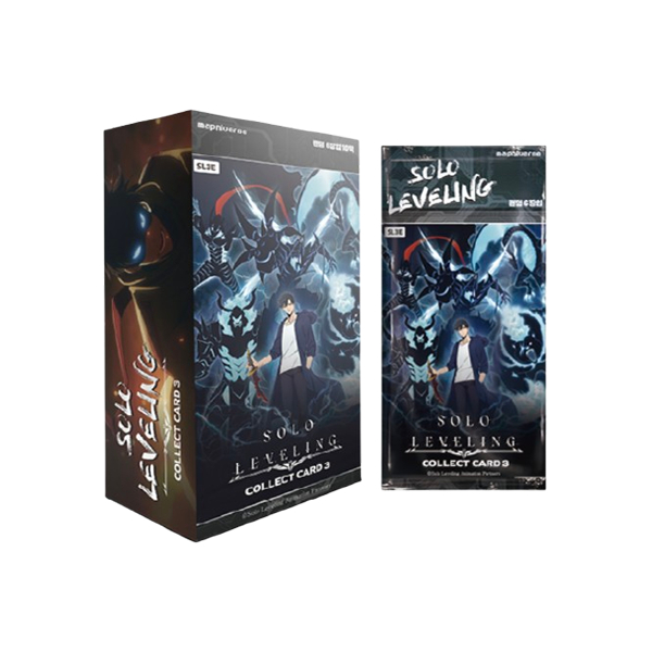 [SOLO LEVELING] ★2026 เปิดตัวใหม่★ TCG การ์ดสะสม Booster Pack – Vol.3 (ฉบับเกาหลีดั้งเดิม) | กล่องบูสเตอร์ปิดผนึก