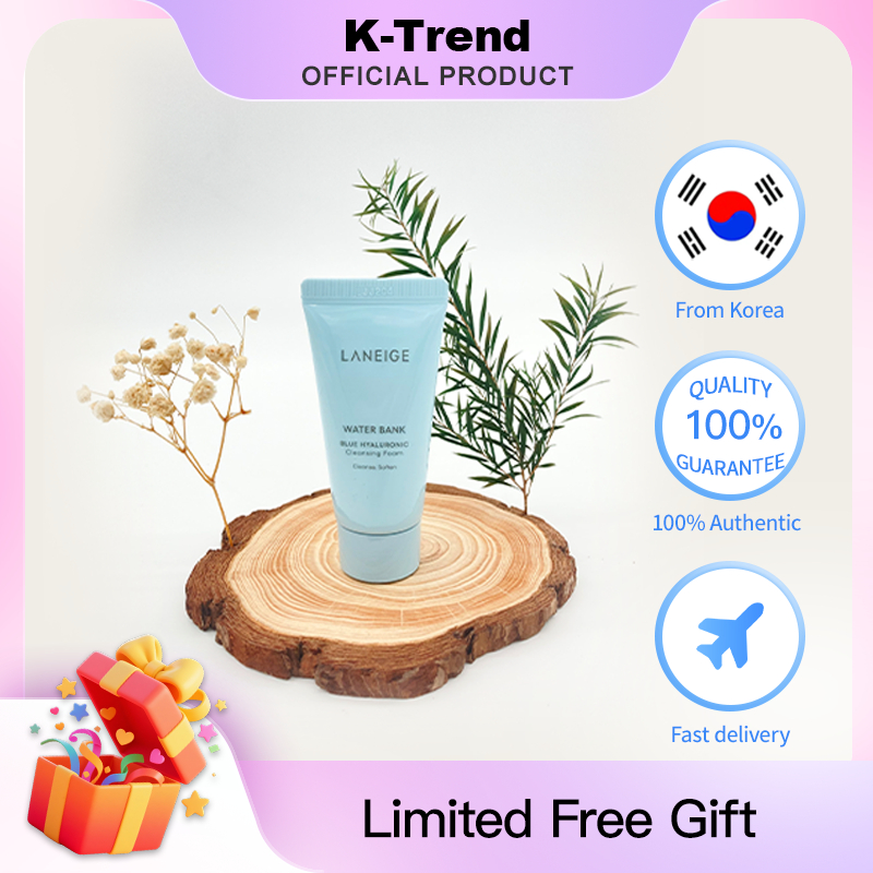 [Korea Shipping]Laneige Water Bank Blue Hyaluronic Cleansing Foam 30g