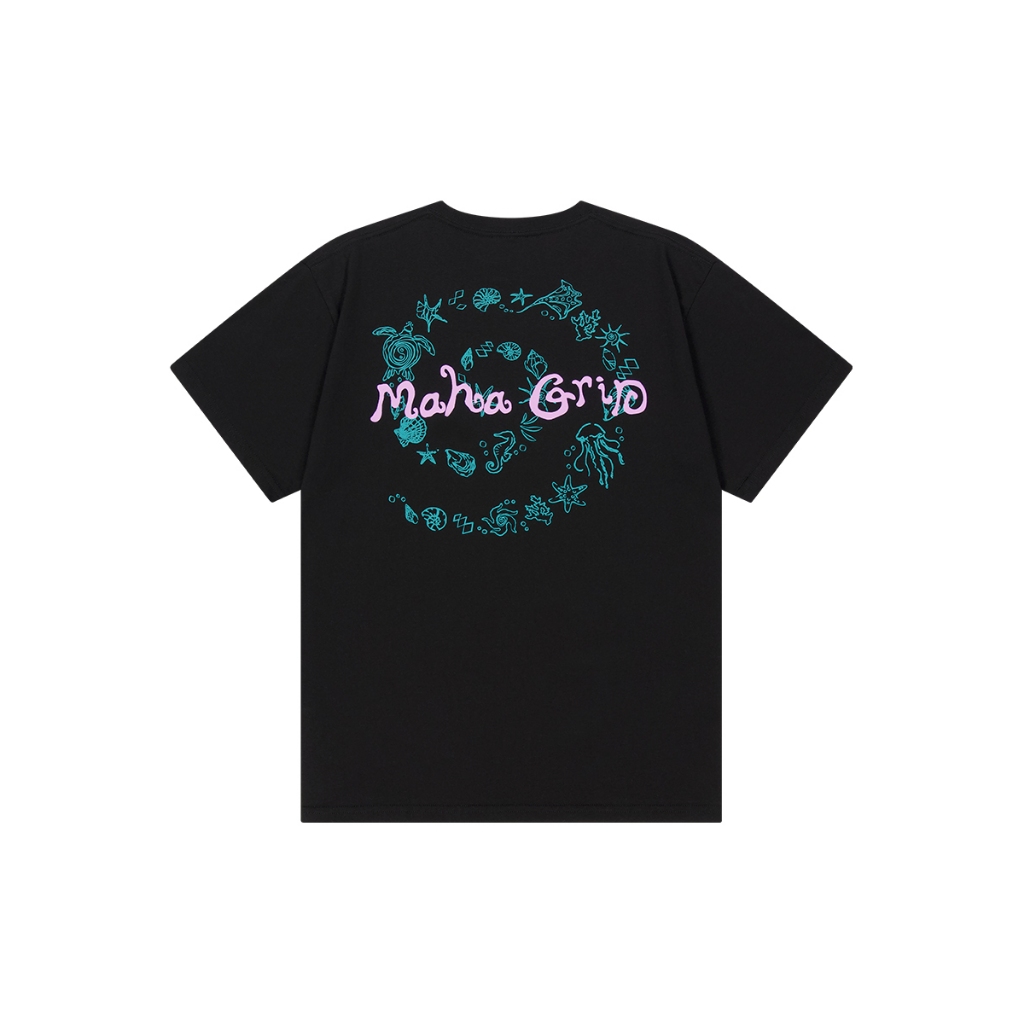 [MAHAGRID] SPIRAL SHELLS TEE_สไตล์เกาหลี ราคา ถูกที่สุด ดีลบีเคเค แกลเลอรีภาพที่ 4