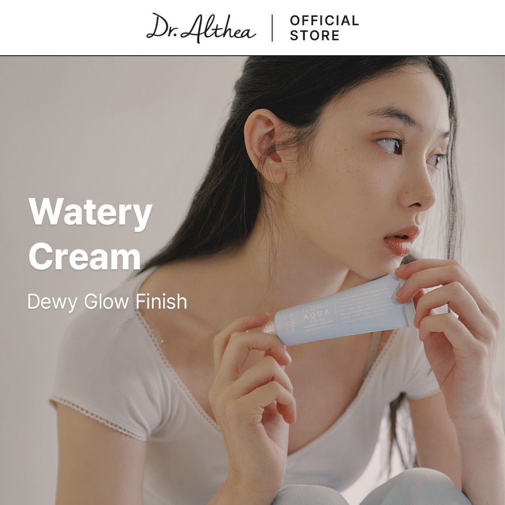 Dr.Althea Aqua Marine Watery Cream 50ml | ดิววี่สกิน เฟิร์มไฮเดรชั่น คาล์มมิ่ง มอยส์เจอร์