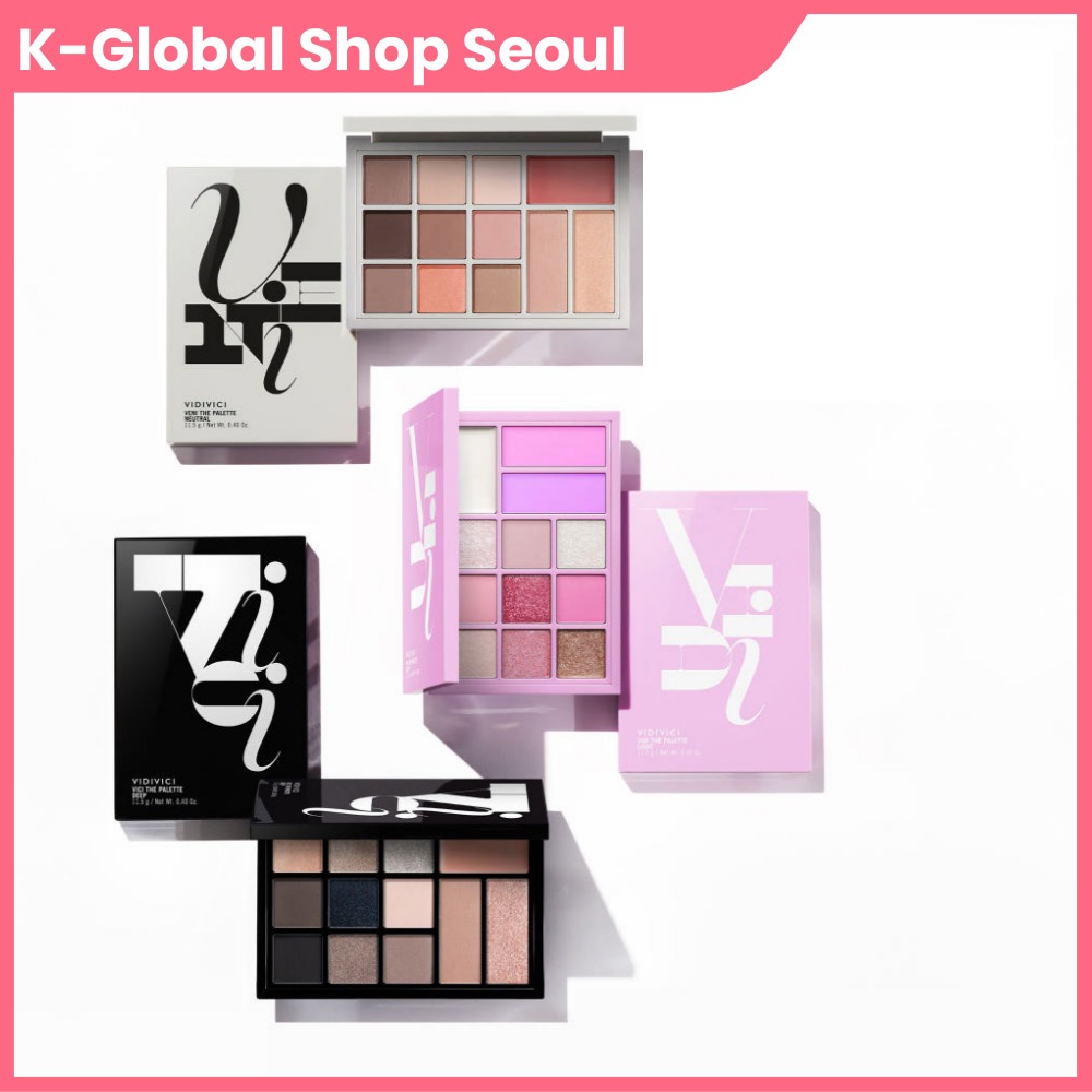 VIDIVICI VENI by VIDIVICI THE EYE Palette 3 ประเภท Neutral Deep Light Multi Eye Makeup Palette เกาหล