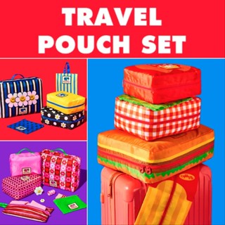 ชุดกระเป๋าเดินทาง Wiggle Wiggle (5 ชิ้น) - 3 การออกแบบ
