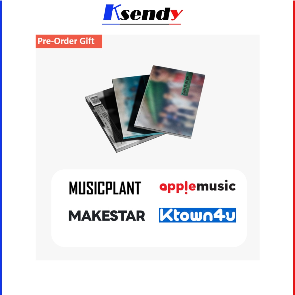 CORTIS 2nd EP Album [ GREENGREEN ] Photobook(Random)+ POB