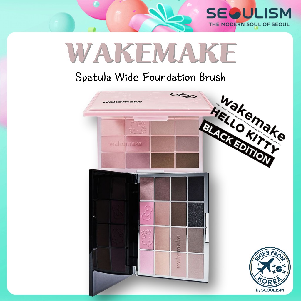 🇰🇷[WAKEMAKE] Soft Blurring Eye Palette 16 สี | อายเมคอัพ | เค-บิวตี้ของแท้