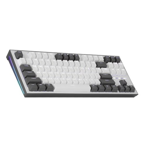COX CK01 TKL คีย์บอร์ดเกมมิ่งแบบกลไก 87 คีย์ Tenkeyless | ด้านข้าง RGB | ปุ่มกดเกาหลี-อังกฤษ | Hot-S