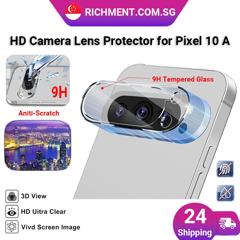 SG SELLER RICHMENT HD Clear Camera Lens Protector สําหรับ Google Pixel 10A/Pixel10a 9H Tempered Glas