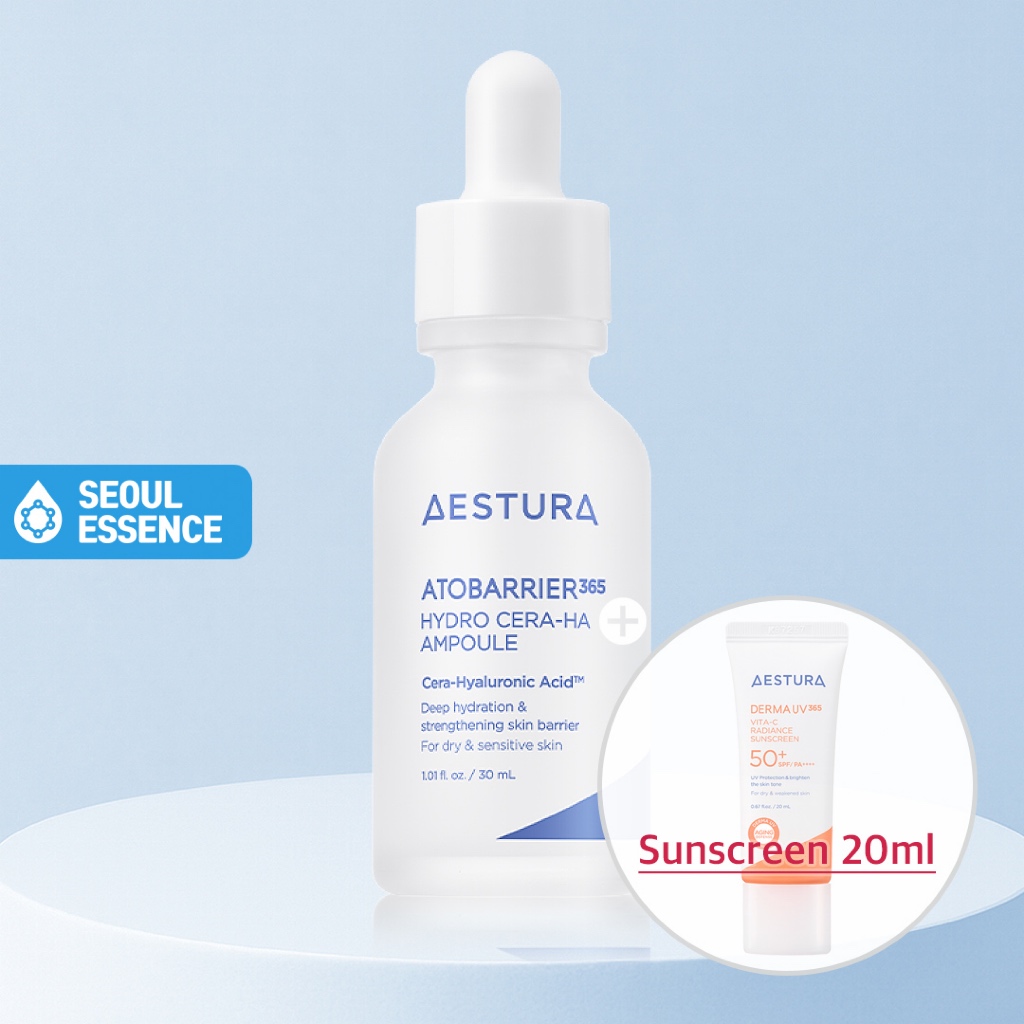 Aestura Atobrier 365 Hydro Cera-Ha Ampoule - Deep Hydration & Strengthening Skin Barrier