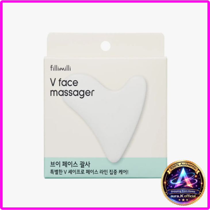 Fillimili V Face Massager สกินแคร์เกาหลี นวดหน้า กัวซาหน้า Vline