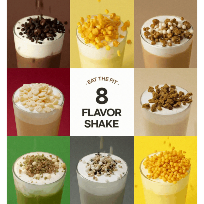 Delispoon Eat The Fit Protein Shake 3-Week Plan 21 Packs Double Chocolate · Grain · มันเทศทดแทนมื้ออ
