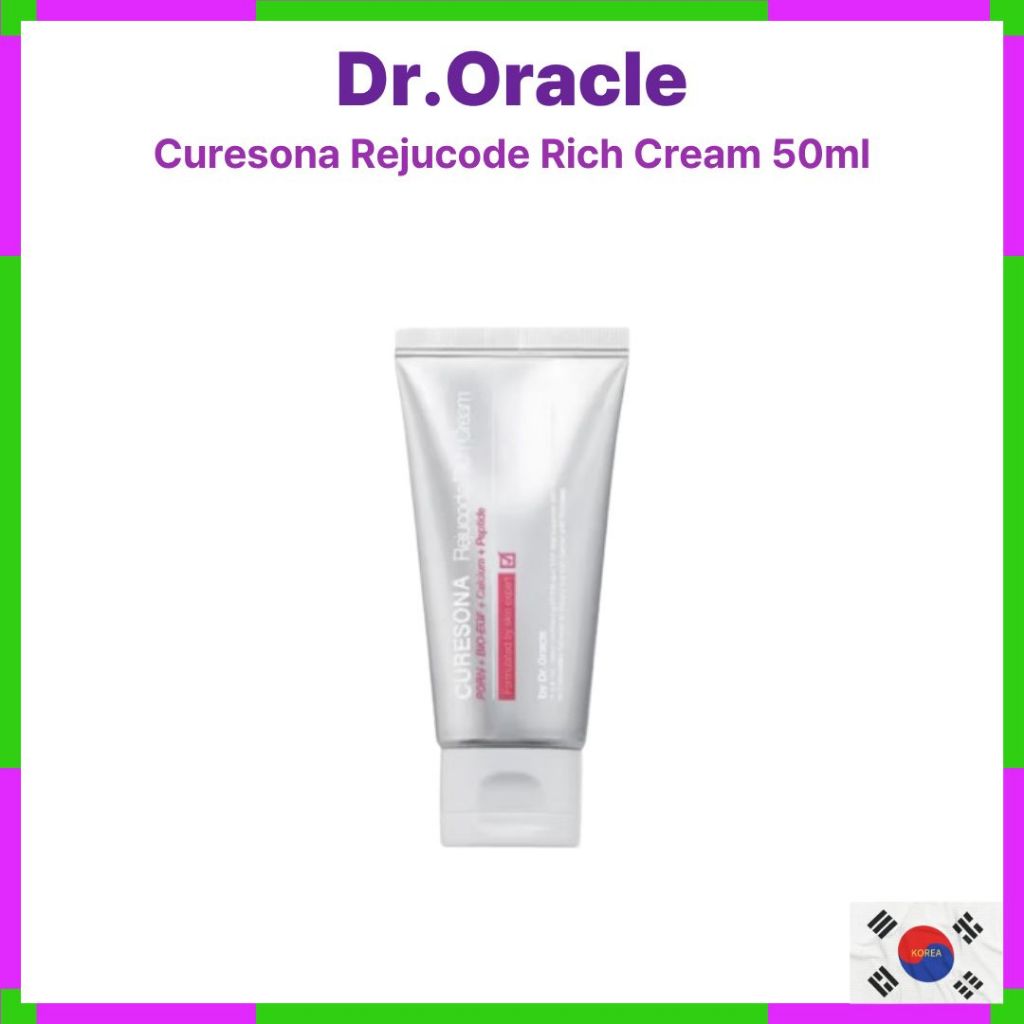 Dr.Oracle Curesona Rejucode Rich Cream 50ml-โภชนาการสูง, กระชับ, ดูแลริ้วรอย, ฟื้นฟูผิว