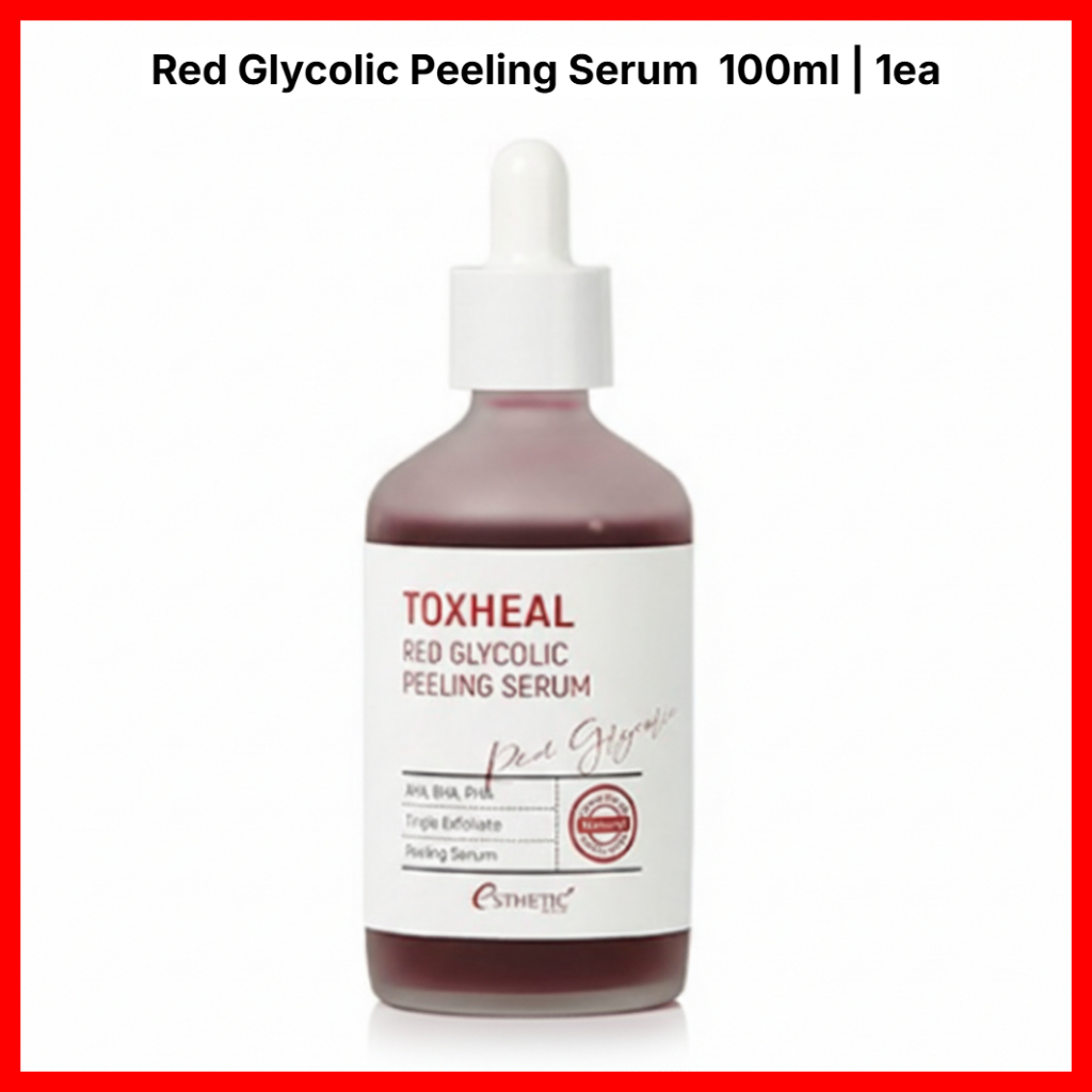 TOXHEAL Red Glycolic Peeling Serum 100ml