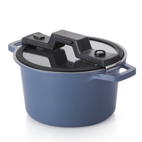 [NEOFLAM] SmartCook Induction Low Pressure Pot, Safe Pressure Cooking Pot