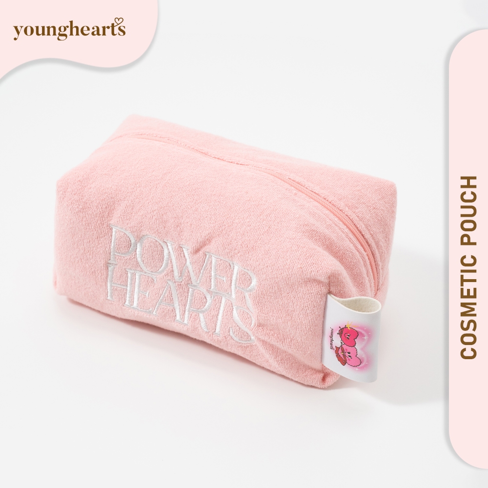 กระเป๋าเครื่องสําอาง Young Hearts Delulu Power Hearts YLS-600074