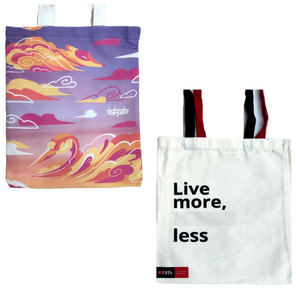 DBS POSB bank tote bag / Tobyato Samsung tote bag