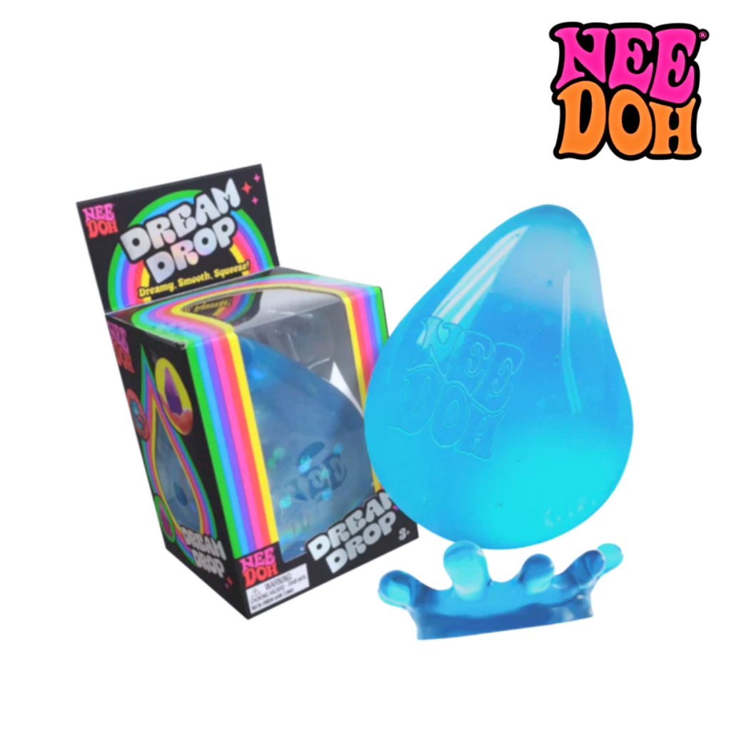 [NEEDOH] ลูกบอลบีบเครียด Dream Drop | สีฟ้า ม่วง ชมพู | ของเล่นบีบคลายเครียด | ลูกบอลฟิดเจ็ตสำหรับความวิตกกังวล | ของเล่นบำบัดประสาทสงบ