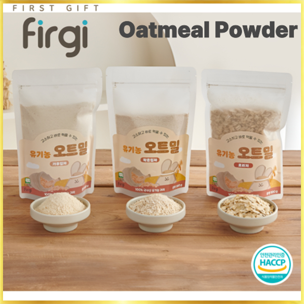 [MADE IN KOREA] Frigi Organic Baby Oatmeal Powder (300g)